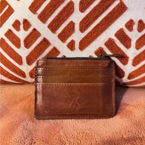 Patricia Nash Brown Leather Card Holder